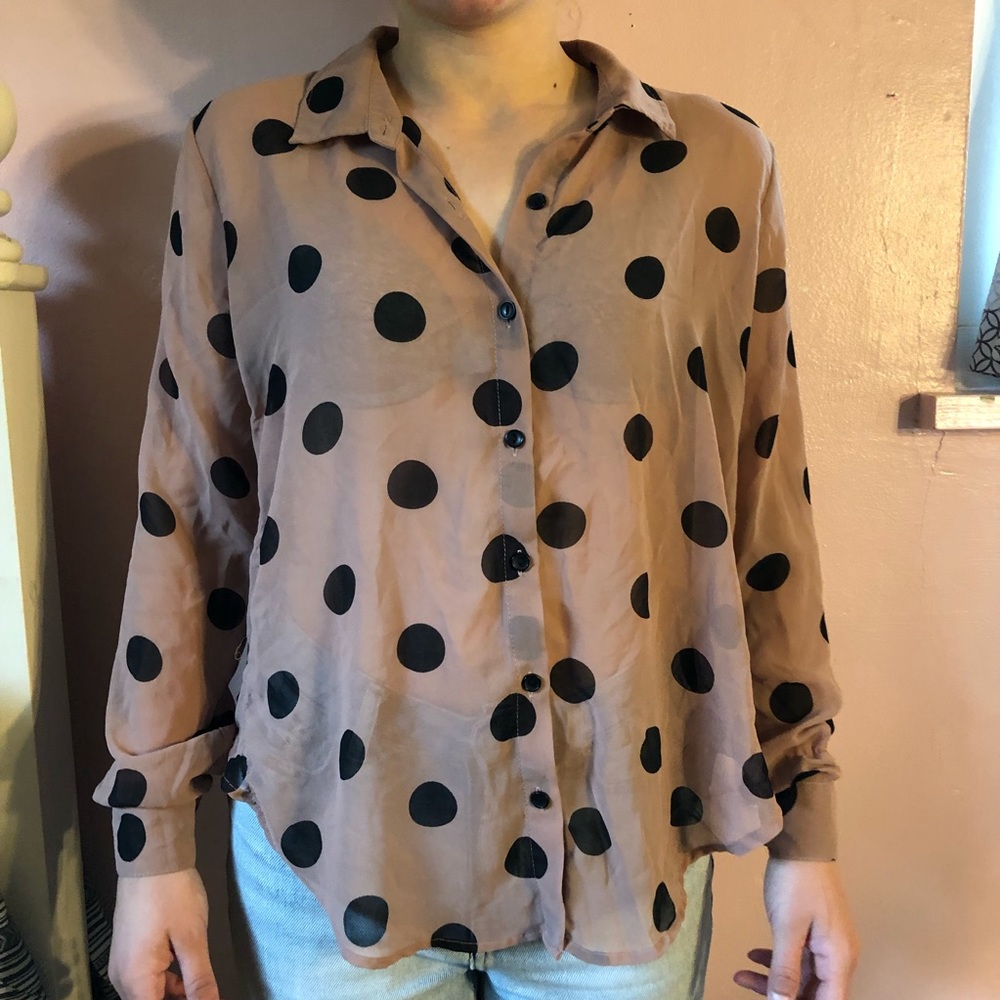 Forever 21 Button Up Blouse